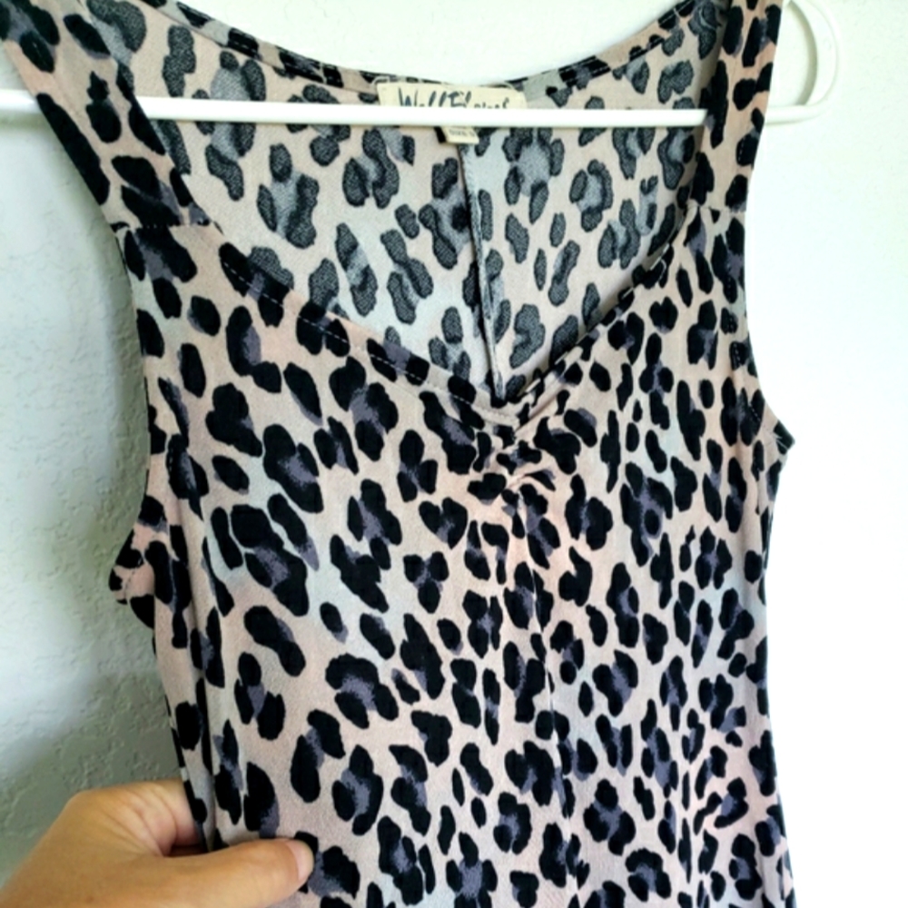 Leopard print dress